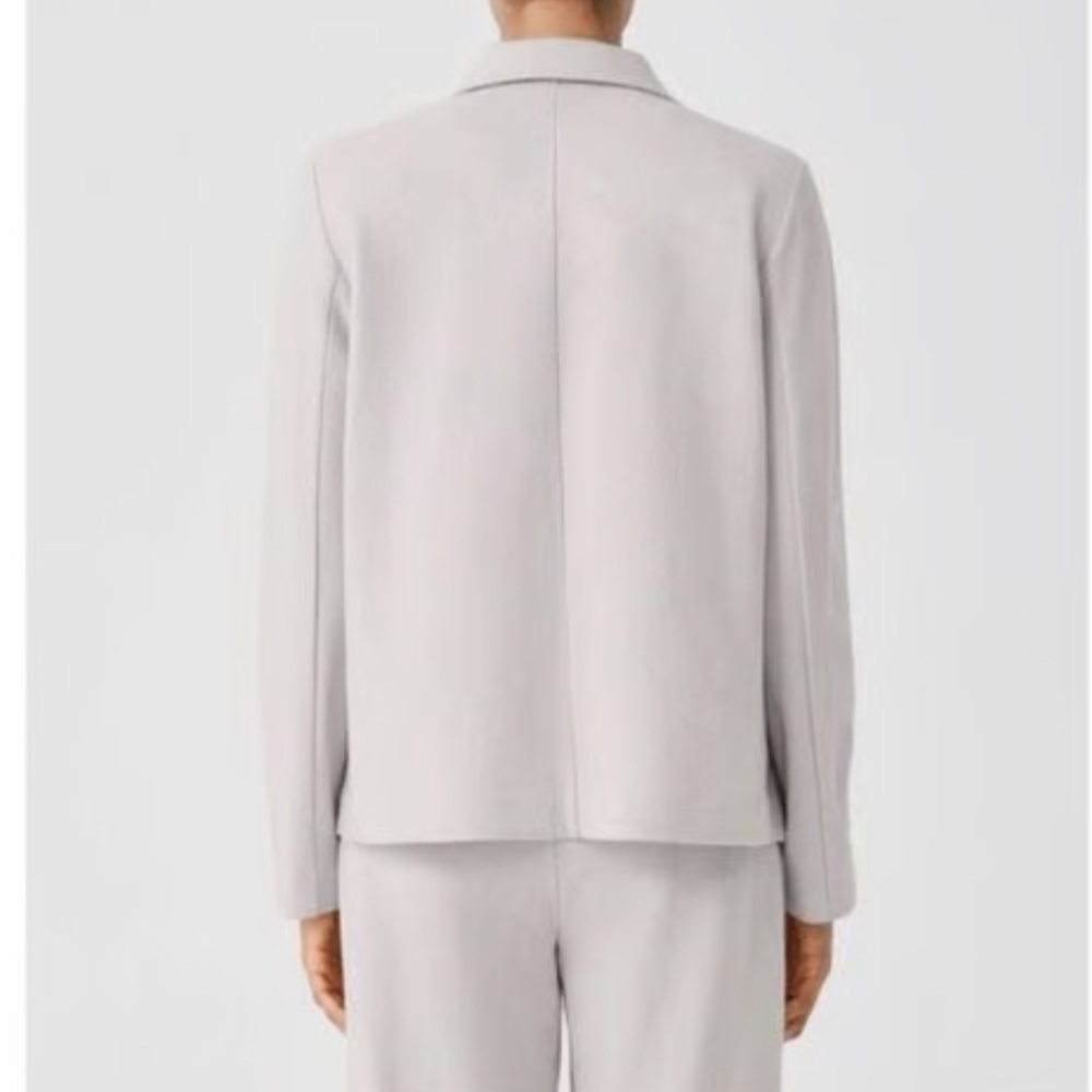 Eileen Fisher Boiled Wool Jersey Blazer, new without tags - Picture 3 of 7